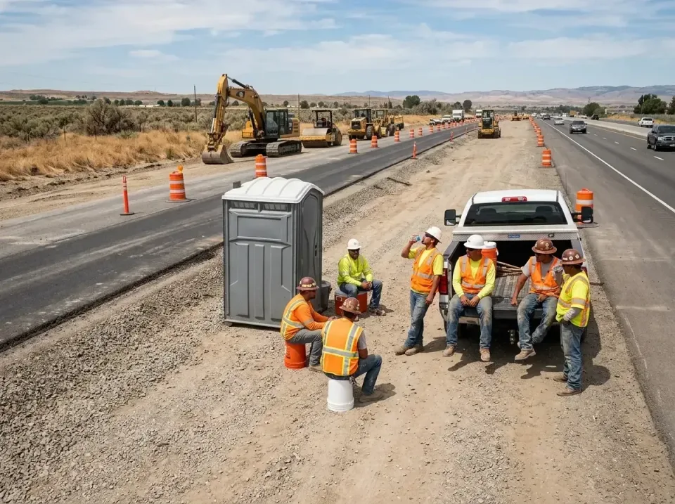 highway-road-construction-crew-007 — frequently asked questions, Porta Potty and Restroom Rentals in Saluda, SC